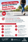Cabanillas del Campo se suma al manifiesto 'Ponle Freno Peatones 2030'