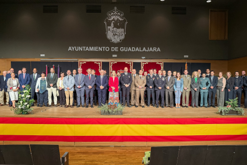La Policía Local de Guadalajara celebra los Ángeles Custodios