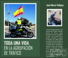 José María Vallejos presenta hoy en la UNED un libro sobre sus 34 años en la Agrupación de Tráfico de la Guardia Civil