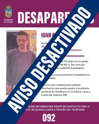 Localizado en Alcalá de Henares el hombre desaparecido en Guadalajara