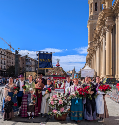 Teroleja mantiene viva su devoción a la Virgen del Pilar