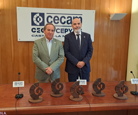Guadalajara sitúa a Emilio Díaz entre los cinco empresarios reconocidos por CECAM en Castilla-La Mancha