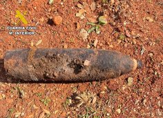 Desactivado un proyectil de artillería originario de la Guerra Civil