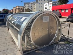 El Ayuntamiento de Azuqueca acometerá este jueves la limpieza del aparcabicis inteligente del paseo de la Estación