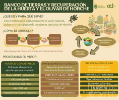 Horche cumple seis años recuperando tierras de cultivo con un proyecto que ya cuenta con siete emprendedores hortícolas