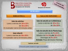 La sala de estudio de la planta baja de la Casa de la Cultura de Azuqueca amplía su horario a partir del 3 de noviembre